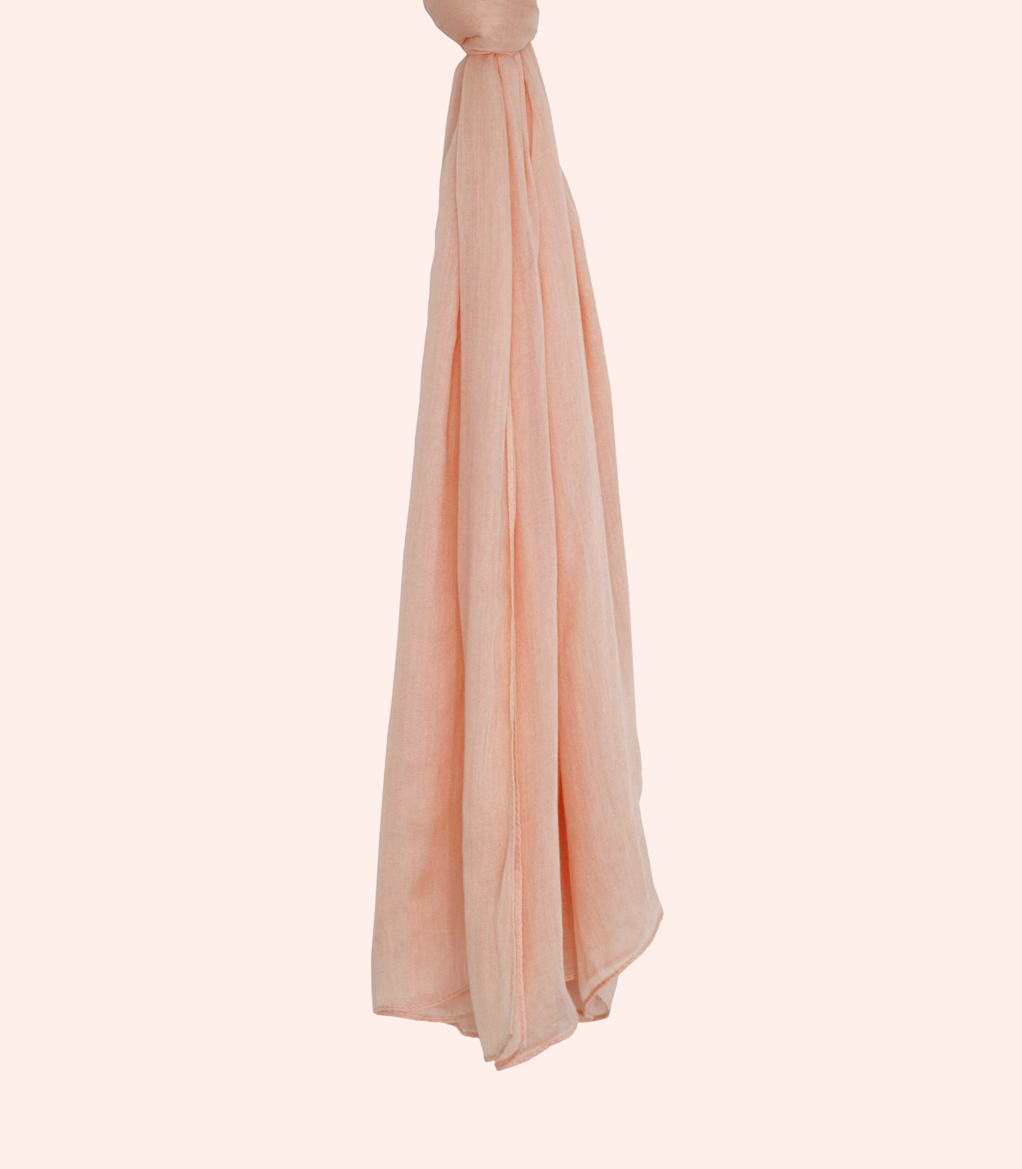 Peachy Pink Modal Hijab