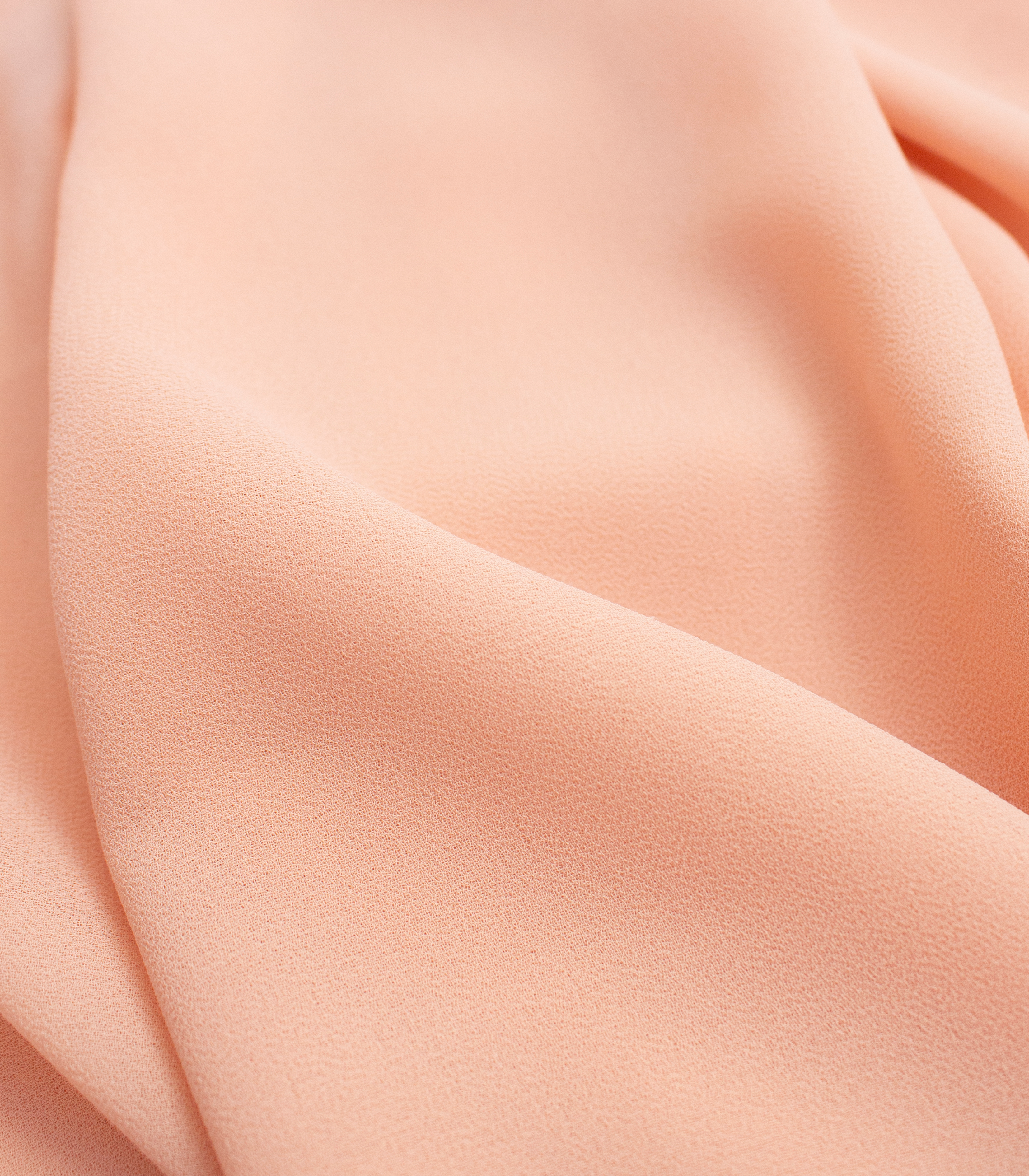 Peach Georgette Hijab